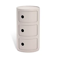 Kartell Componibili Bio 3 Tier Storage Tower