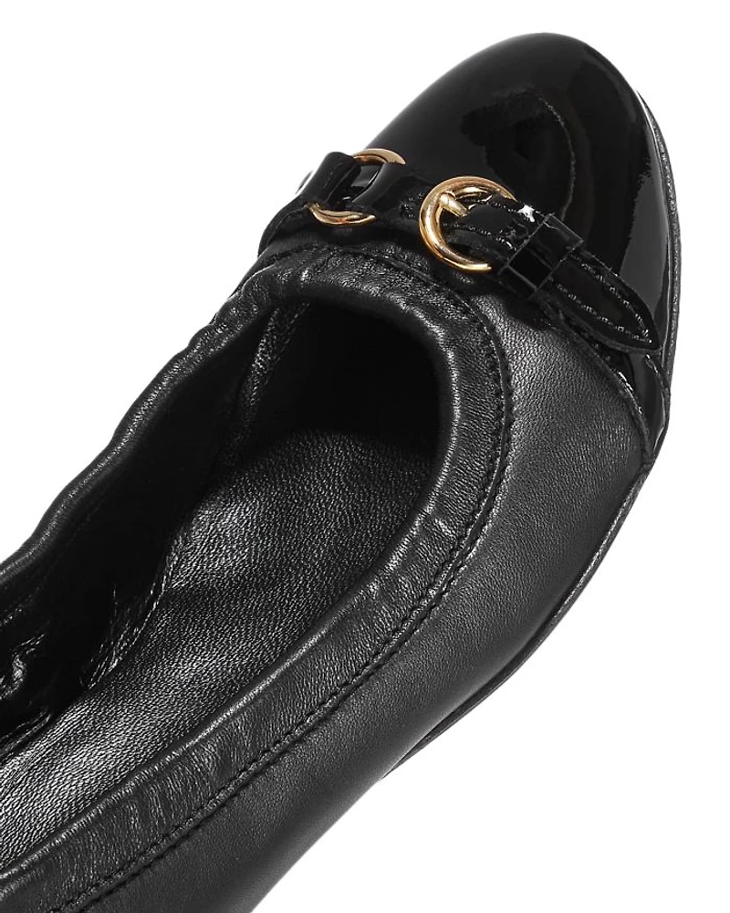 Women's Monika Cap Toe Ballet Flats