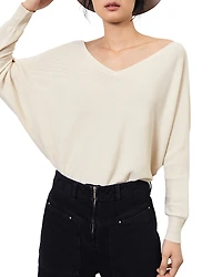 ba & sh Button Back Sweater