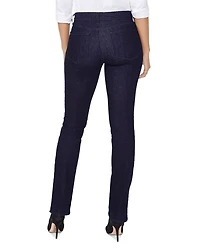Petite Marilyn High Rise Straight Jeans Quinn