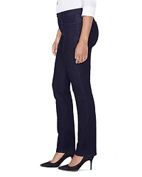 Petite Marilyn High Rise Straight Jeans Quinn