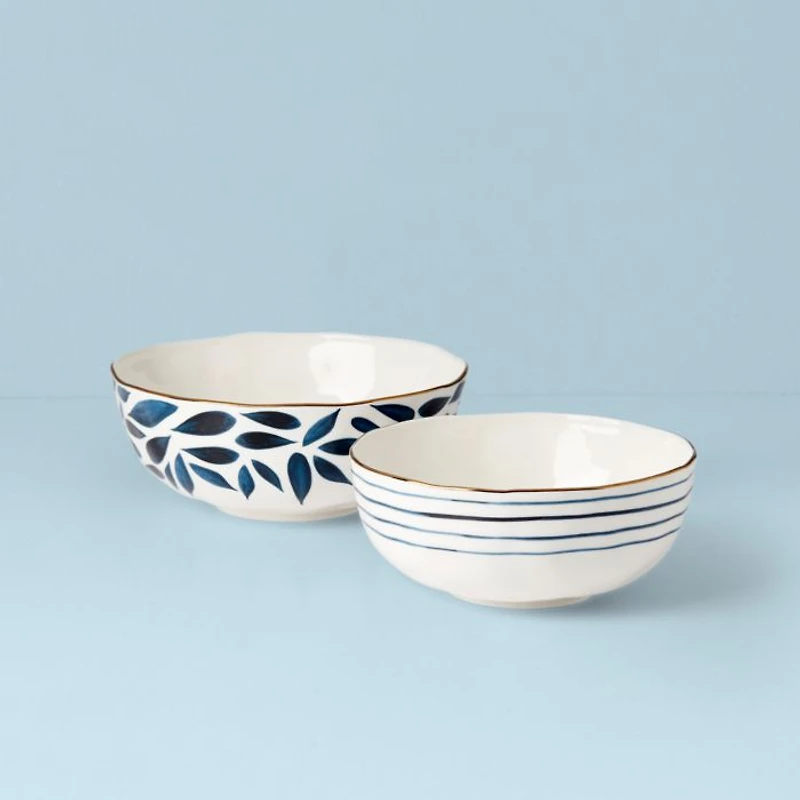 Blue Bay Nesting Bowls, Set of 2