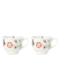 Lenox Butterfly Meadow Latte Mug Set, Set of 2