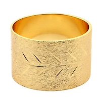 Aman Imports Metal Cylinder Napkin Ring - Exclusive