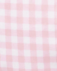 Girls' Pink Gingham Delphine Nightgown - Baby, Little Kid, Big Kid