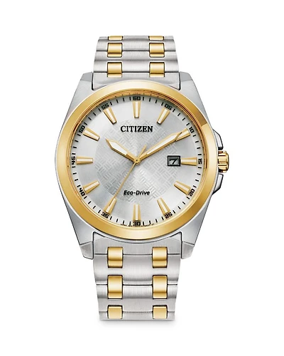 Men's Two-Tone Stainless Steel Watch, 41mm