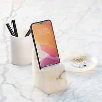 Anna new york Alabaster Tech Stand