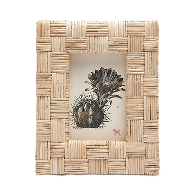 Pigeon & Poodle Grasse Natural Woven Rattan Frame