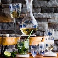 Drop White Wine Glass