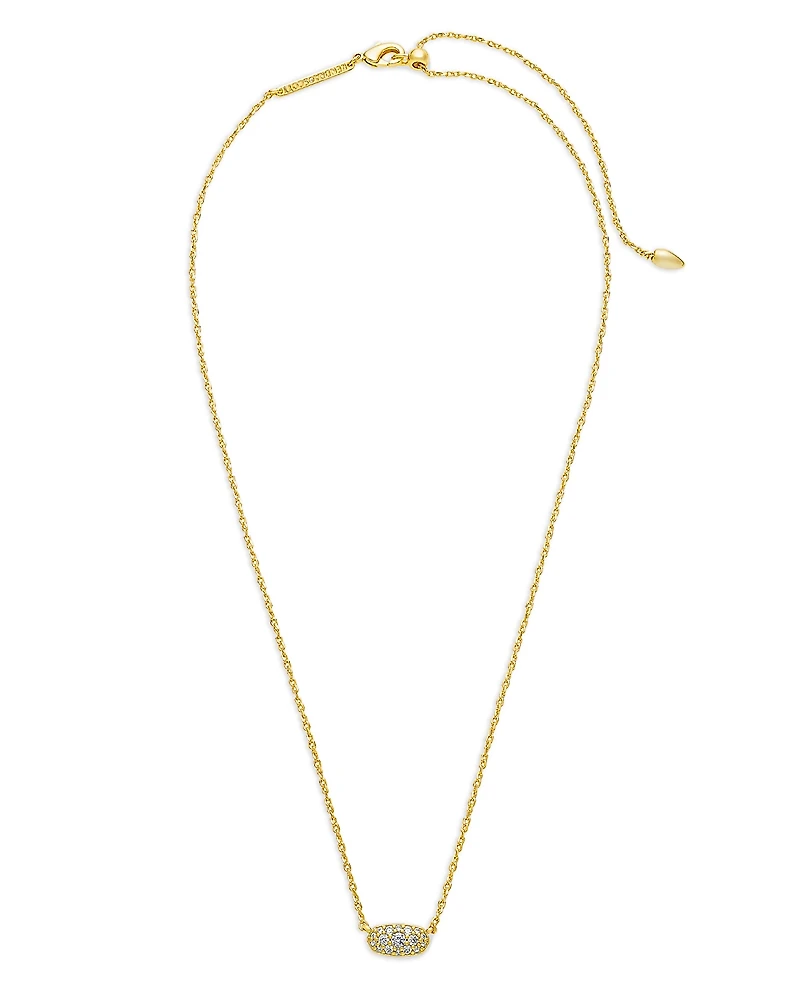 Kendra Scott Grayson Cubic Zirconia Adjustable Pendant Necklace