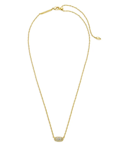 Kendra Scott Grayson Cubic Zirconia Adjustable Pendant Necklace