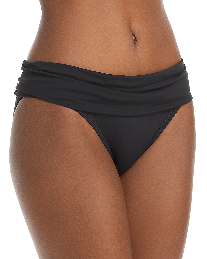 La Blanca Island Goddess Shirred Bikini Bottom