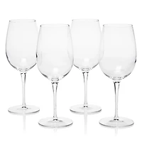 Luigi Bormioli Crescendo 20 oz. Bordeaux Wine Glasses, Set of 4