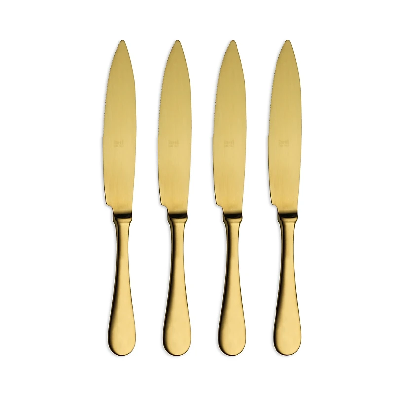 Mepra American Ice Pvd Steak Knives, Set of 4