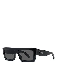 Celine Monochroms Rectangular Sunglasses, 57mm