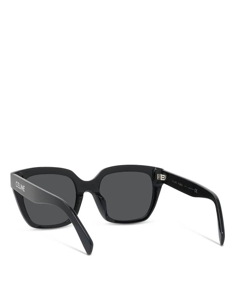 Monochroms Square Sunglasses, 56mm