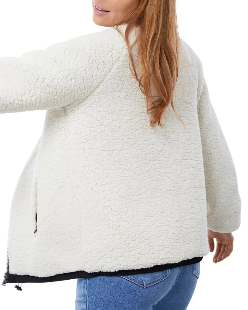 Cozy Reversible Sherpa Jacket