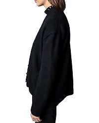 Star Button Cardigan