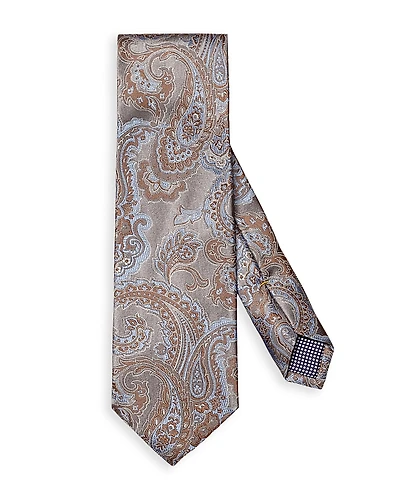 Eton Silk Paisley Jacquard Classic Tie