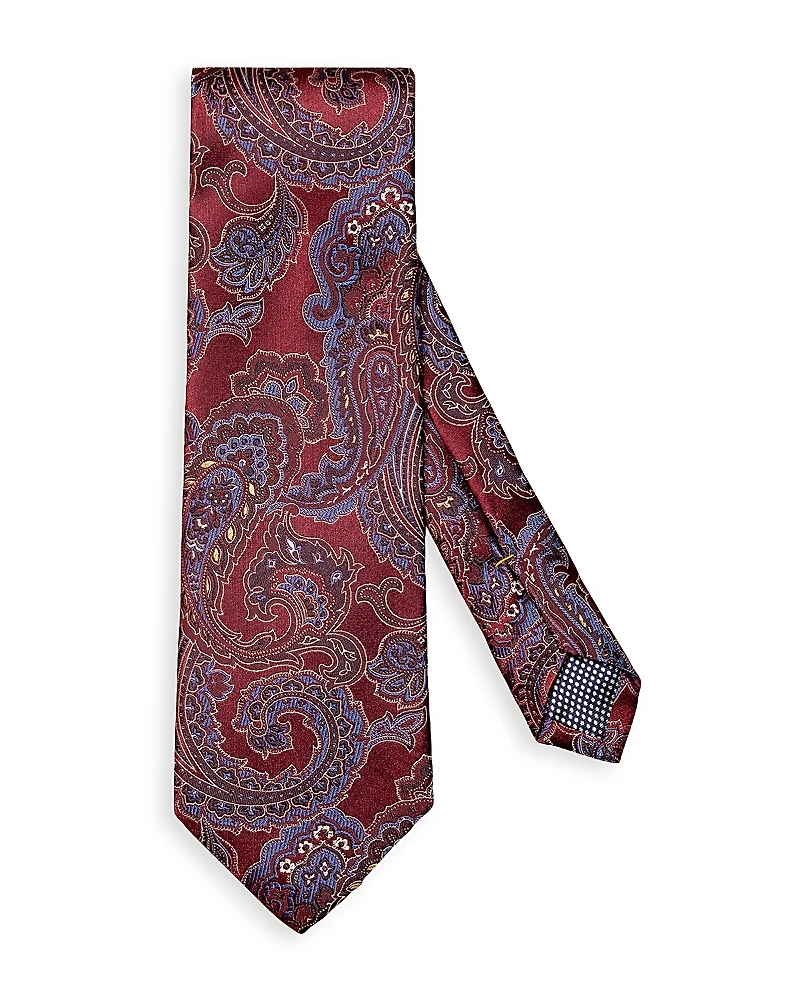 Eton Silk Paisley Jacquard Classic Tie