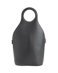Leather Wine Tote