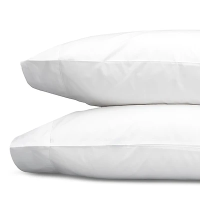 Matouk Positano Hemstitch Wrinkle Free King Pillowcase, Pair