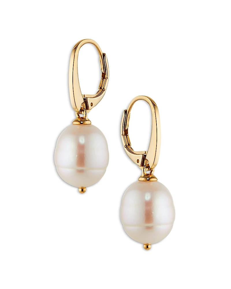 Nadri Cultured Baroque Freshwater Pearl Drop Earrings