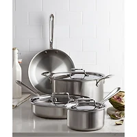 D5 Stainless Brushed 7-Piece Cookware Set - Exclusive