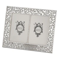 Olivia Riegel Silver Isadora Double Frame, 4 x 6