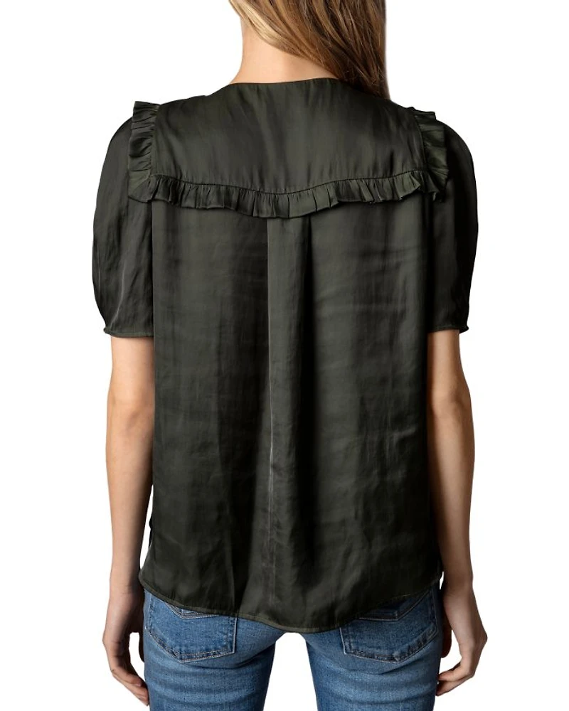 Twity Satin Blouse