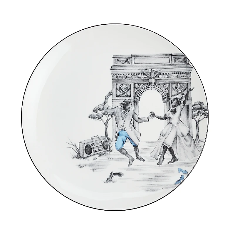 Wedgwood x Sheila Bridges Dancing Serving Plate