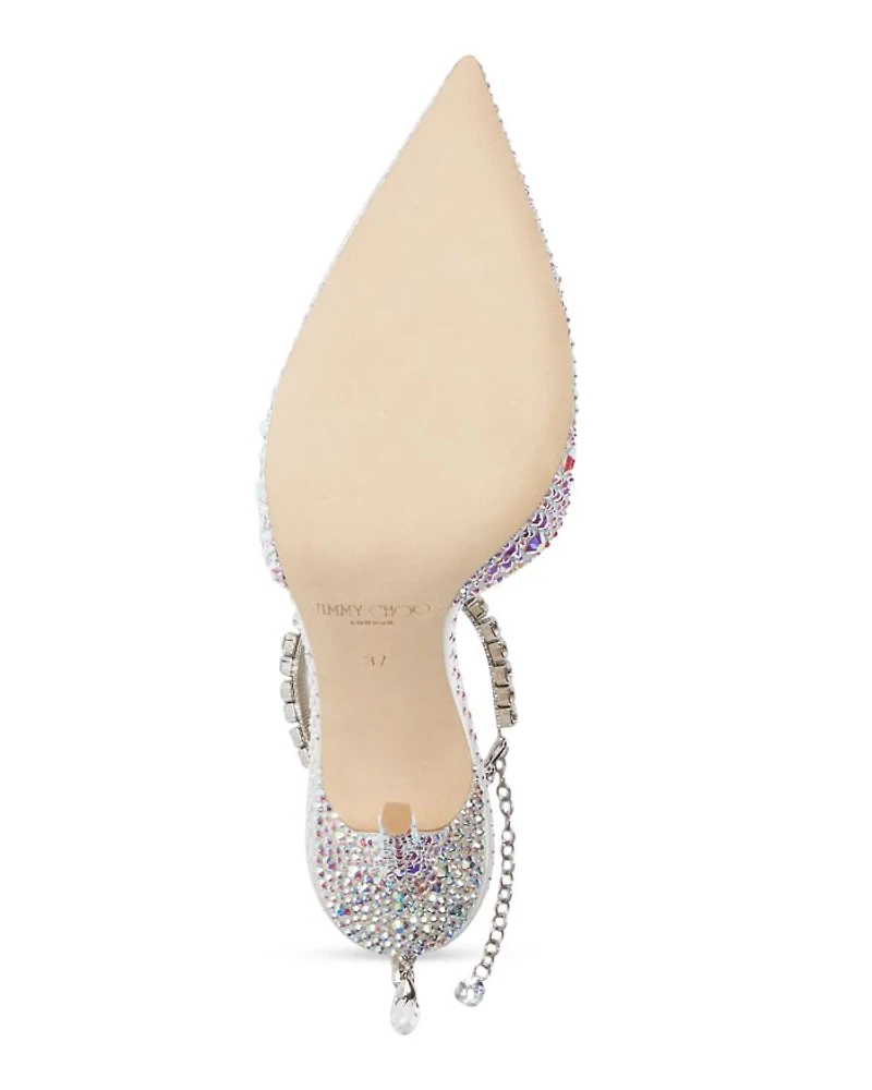 Women's Saeda 100 Embellished Pointed Toe Pumps