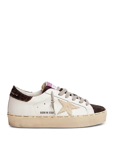 Golden Goose Women's Hi Star Platform Low Top Sneakers