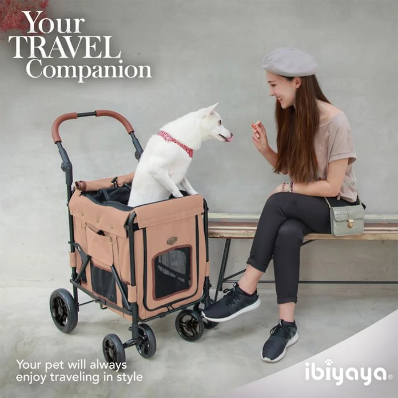 Pet Stroller for Large Dogs, Medium Dogs, Cats