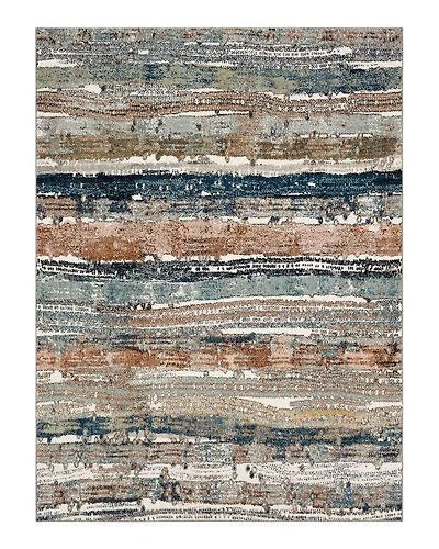 Epiphany Colorful Waves Area Rug, 5'3" x 7'10"