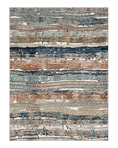Karastan Epiphany Colorful Waves Area Rug