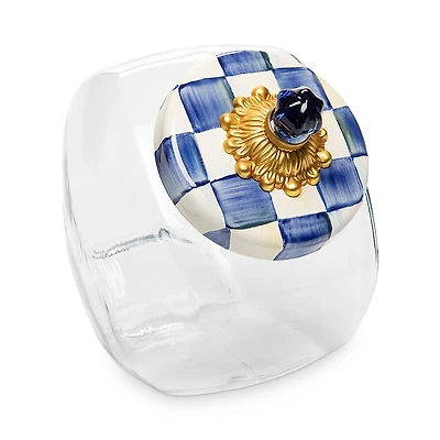 Mackenzie-Childs Royal Check Sweets Jar