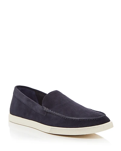 Vince Men's Suede Sonoma Moc Toe Loafers
