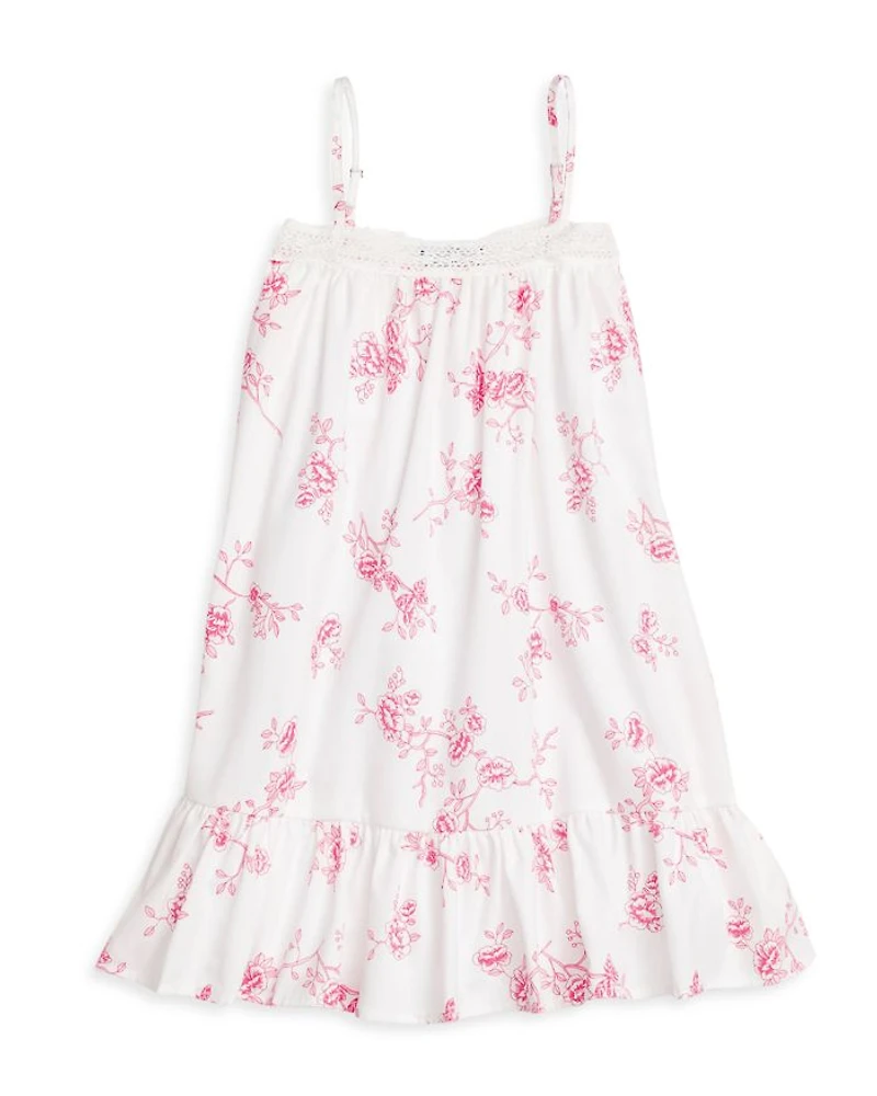 Girls' English Rose Floral Lily Nightgown - Baby, Little Kid, Big Kid
