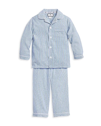 Petite Plume Boys' Seersucker Pajama Set - Baby, Little Kid, Big Kid