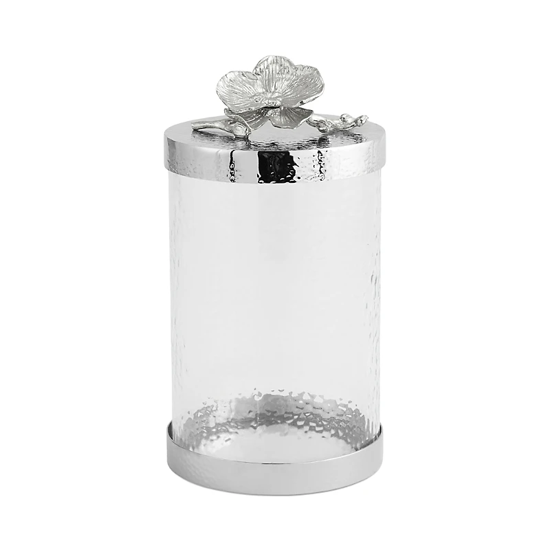 Michael Aram Medium White Orchid Canister