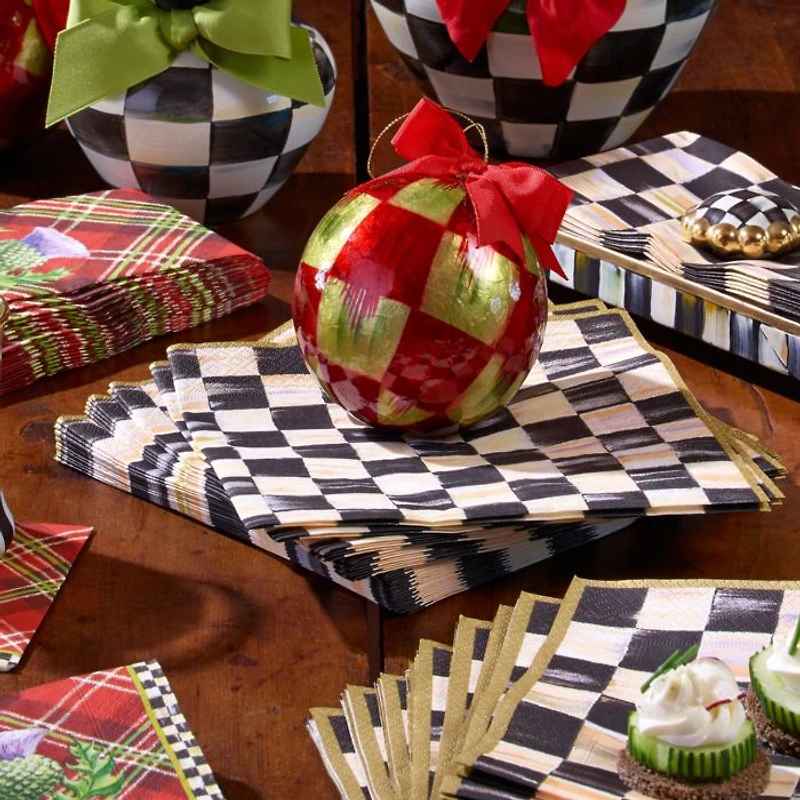 Courtly Check® Dinner Paper Napkins, Pack of 20