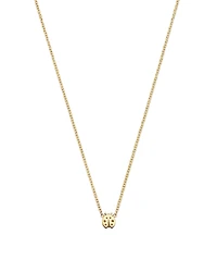 Zoe Chicco 14K Yellow Gold Itty Bitty Symbols Ladybug Pendant Necklace, 14-16