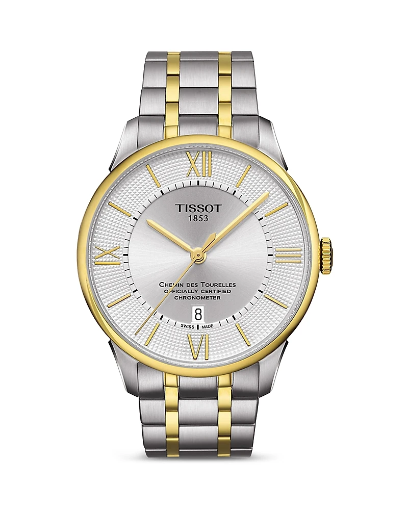 Tissot Chemin des Tourelles Watch, 42mm