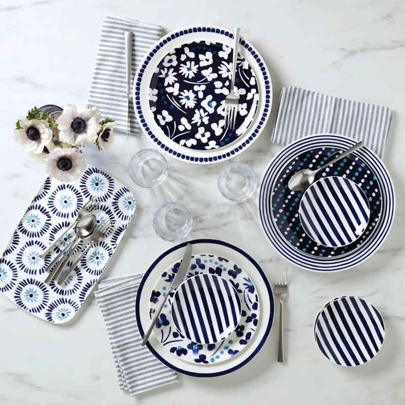 Floral Way Footed Bowl