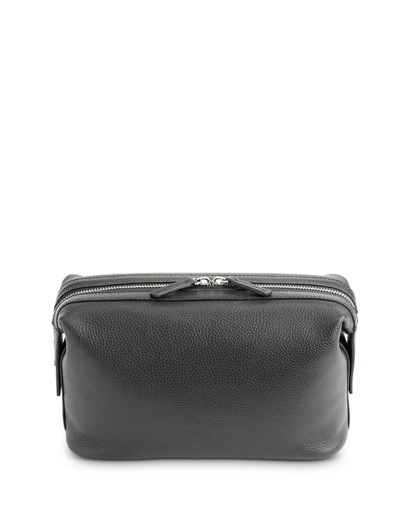 Executive Leather Toiletry Bag