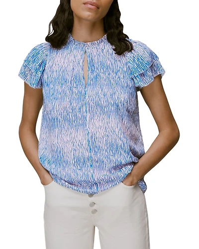 Woodland Animal Print Blouse
