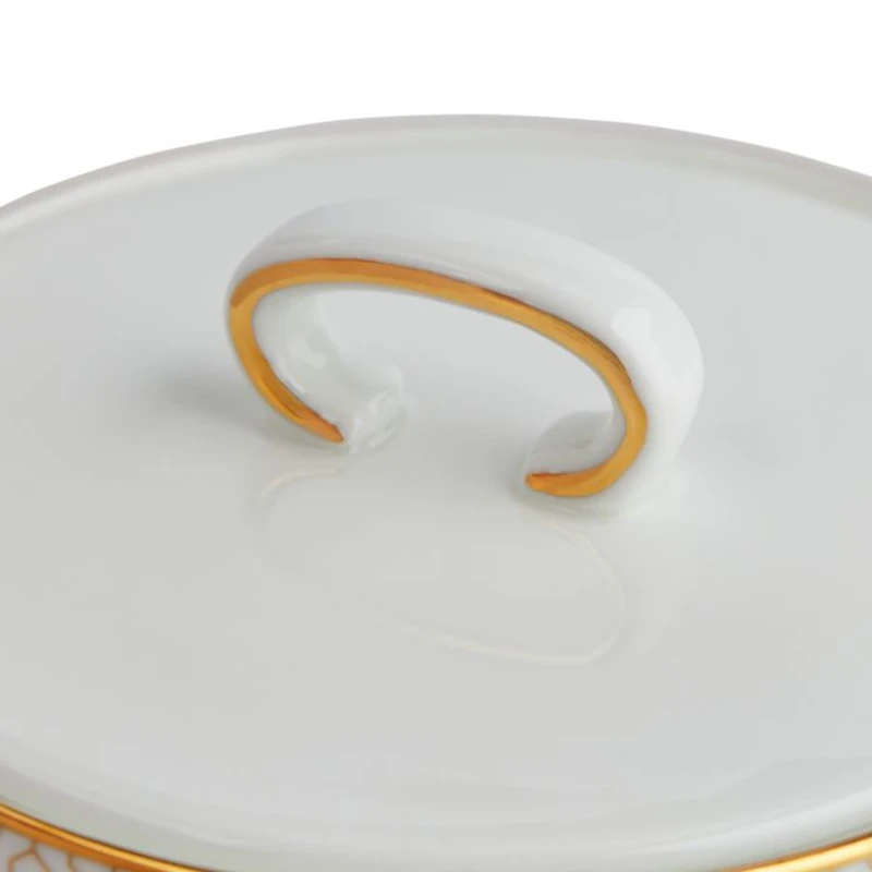 Gio Gold Cream & Sugar Set