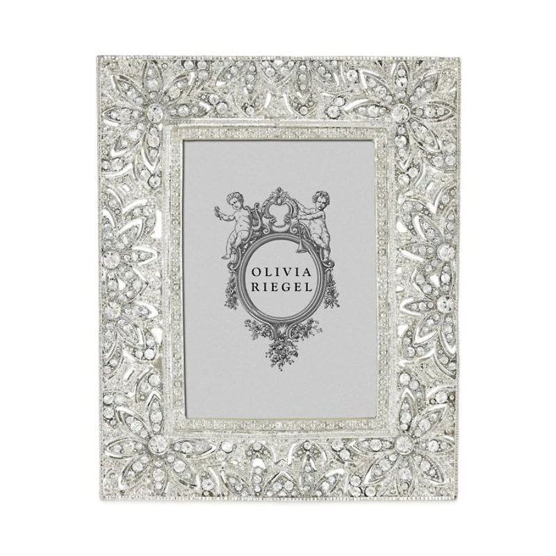 Windsor Crystal Studded Frame, 2.5" x 3.5"
