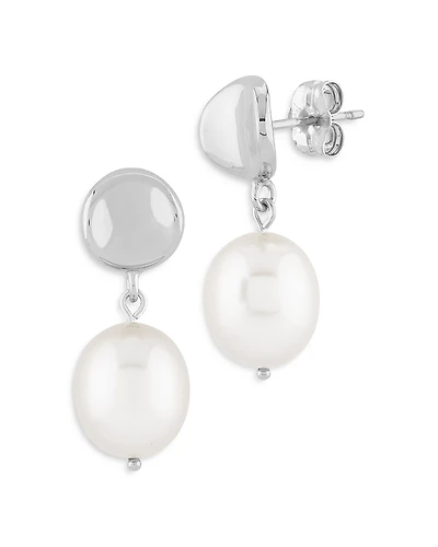 Bloomingdale's Fine Collection Cultured Freshwater Pearl Drop Earrings